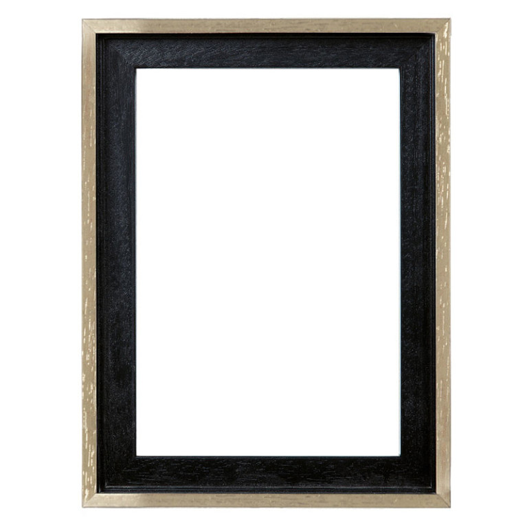Baklijst Zwart/Goud 50x50 cm - Vooraanzicht