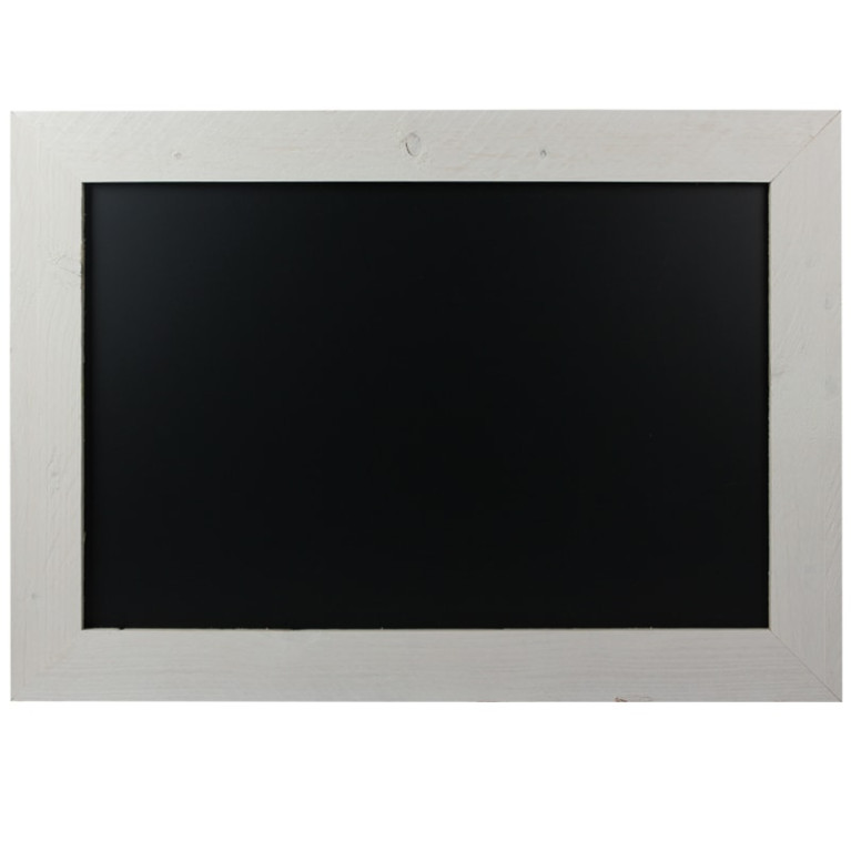 Krijtbord Steigerhout Wit 70x90cm