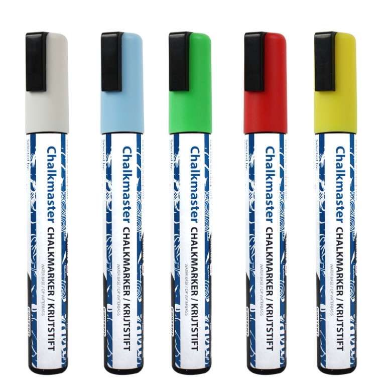 Krijtstiften 5 stuks kleuren 5 mm