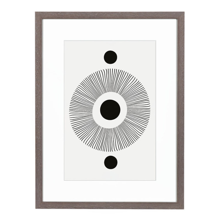 Wissellijst Vergrijsd 18x24 cm - Art Print en Passe Partout