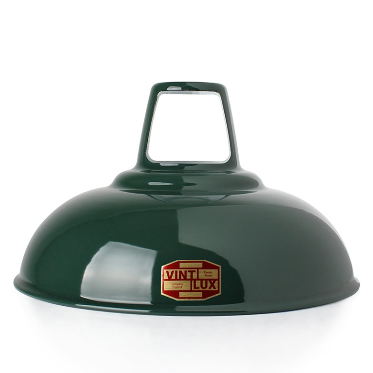 Vintlux 1933 Racing Green - Ø 30 cm - E27 losse kap