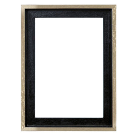Baklijst Zwart/Goud 25x35 cm - Vooraanzicht