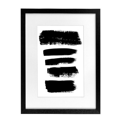 Wissellijst Hout Zwart Breed 50x70cm - Art en Passe Partout