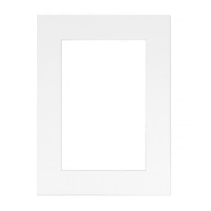 Passe Partout Wit 60x70 cm - Voorkant