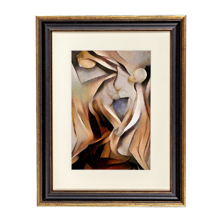 Fotolijst Venice Zwart/Goud - Maatwerk Calculator - Art Print en Passe Partout