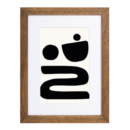 Vintlux Fotolijst Vesterby Massive - Eiken Donker 60x70 cm 