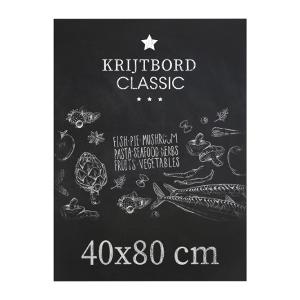 Krijtbord Classic 40x80 cm