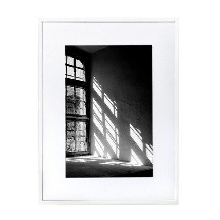 Wissellijst Wit 18x24cm met print